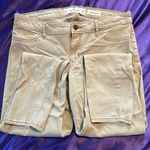 Hollister khaki skinny jeans